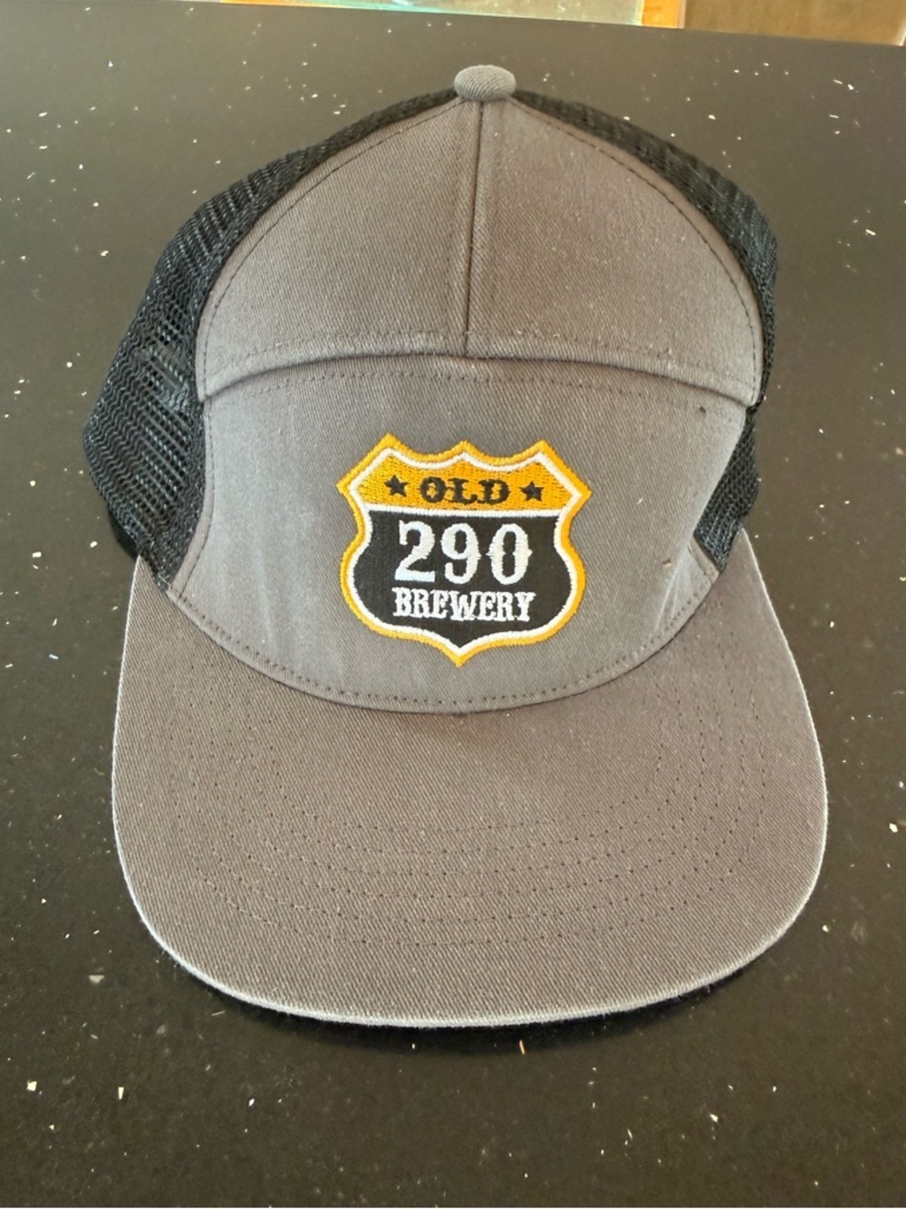 Old 290 Brewery Gray Trucker Hat